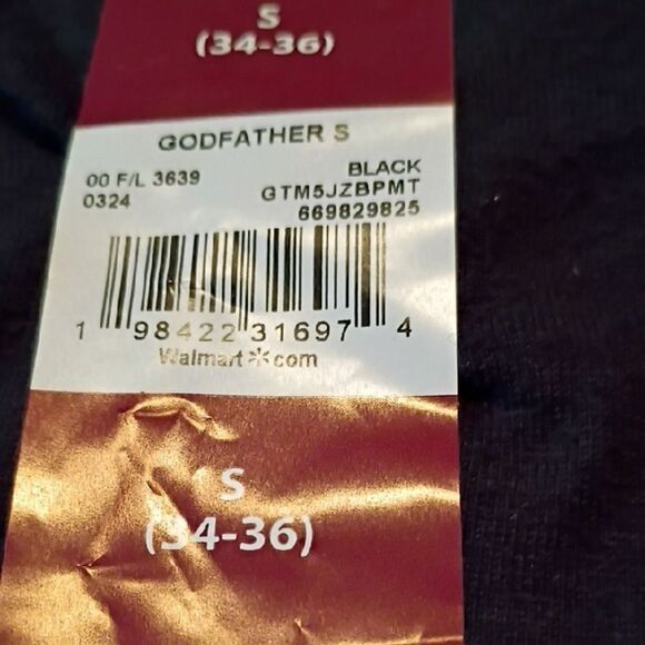 The Godfather Black T-Shirt - Size: S (1054) - Picture 3 of 4